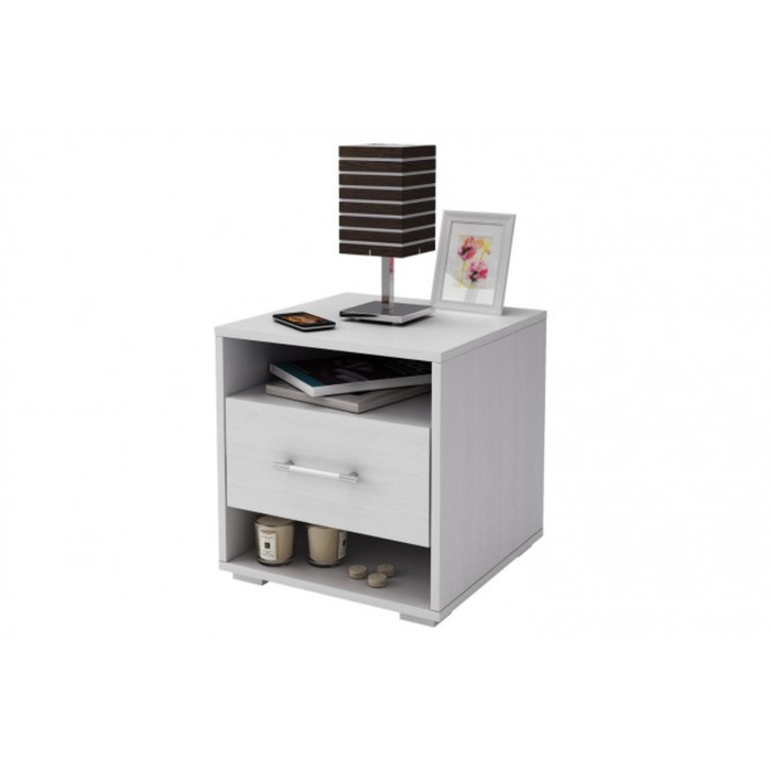 Тумба "Грейс-3", ЛДСП, цвет белый