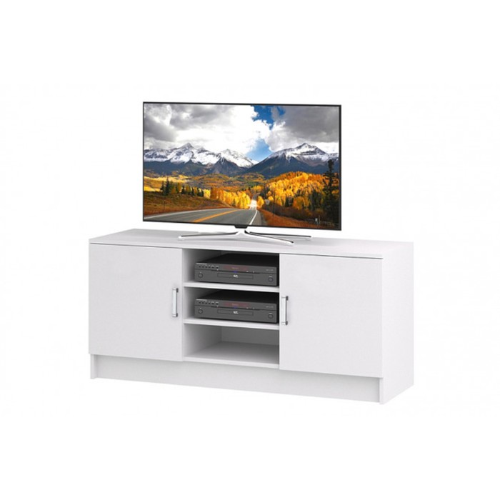 Тумба для ТВ "Лофт", ЛДСП, цвет белый