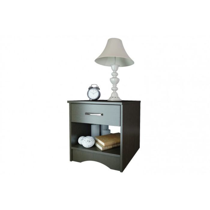 Тумба прикроватная "Оливия", ЛДСП, цвет венге