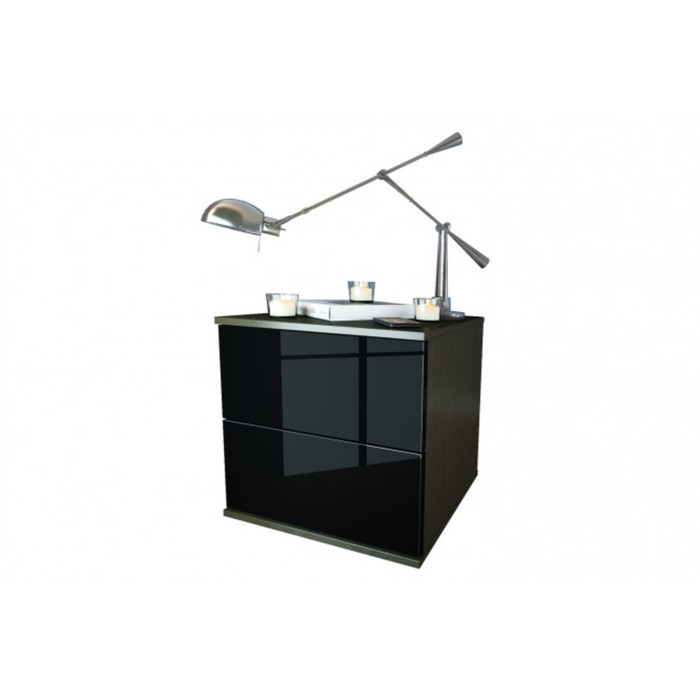 Тумба прикроватная "Оптима-1", ЛДСП, цвет венге