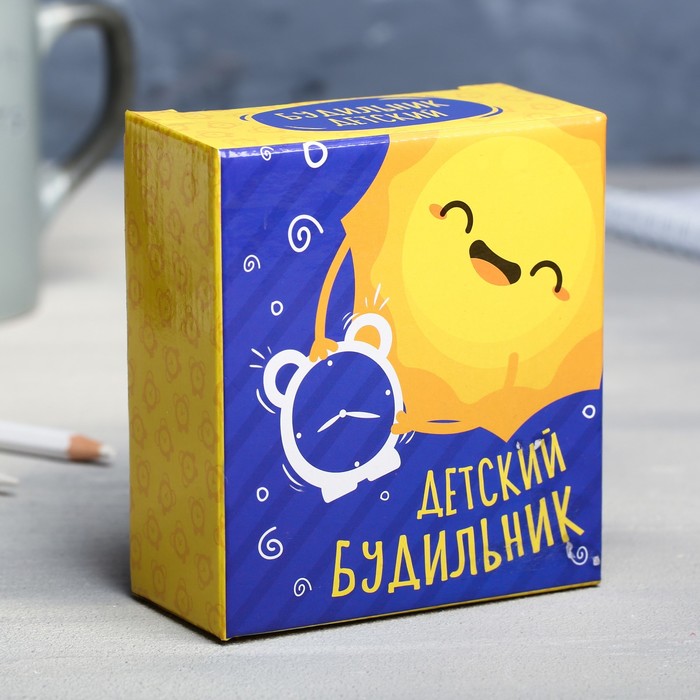 Будильник с ушками "Время играть"