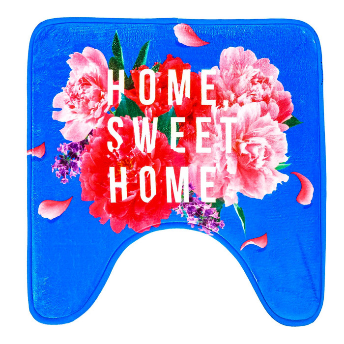 Коврик в ванную комнату "Home sweet home"