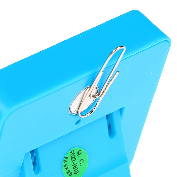 Электронные часы-будильник, день недели, бат таблетка в комп-те, микс, 1.5х6х6 см