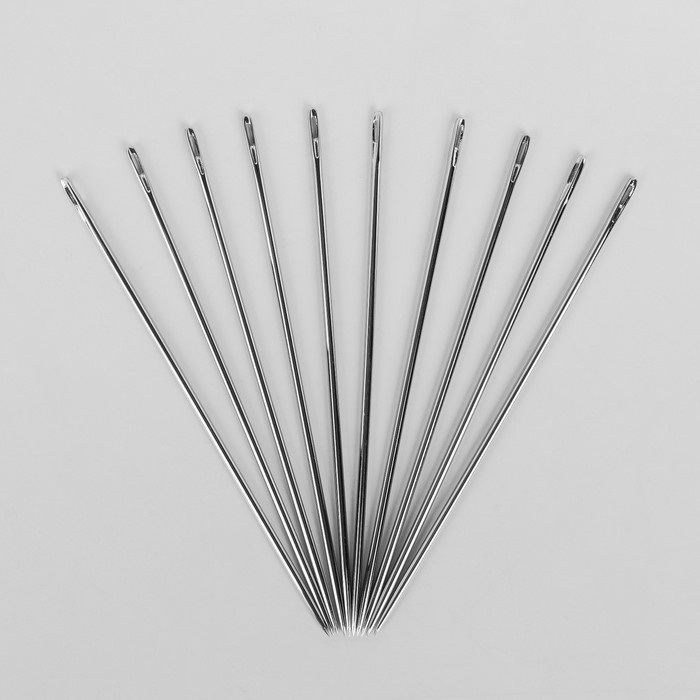 Иглы для шитья, 10шт, №10Д