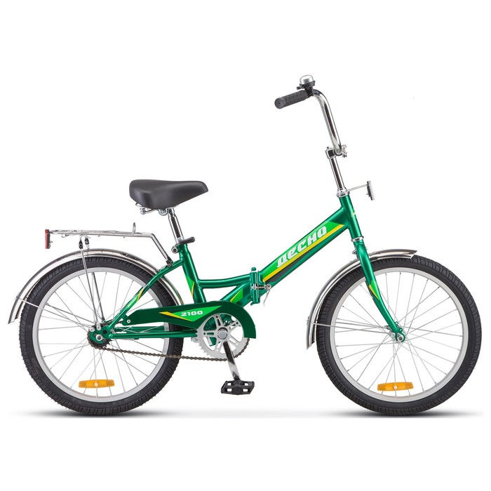 фото Велосипед 20" десна-2100, z011, цвет зелёный, размер 13"