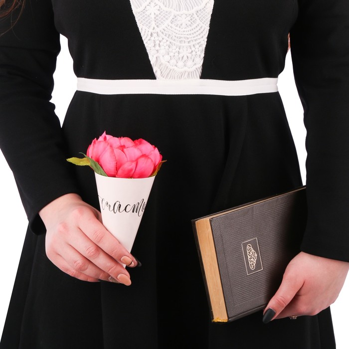 Мини‒конусный пакет «Счастья», 21 х 13 см