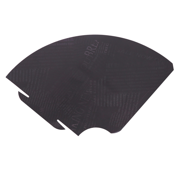 Мини‒конусный пакет «Газетный стиль», 21 х 13 см