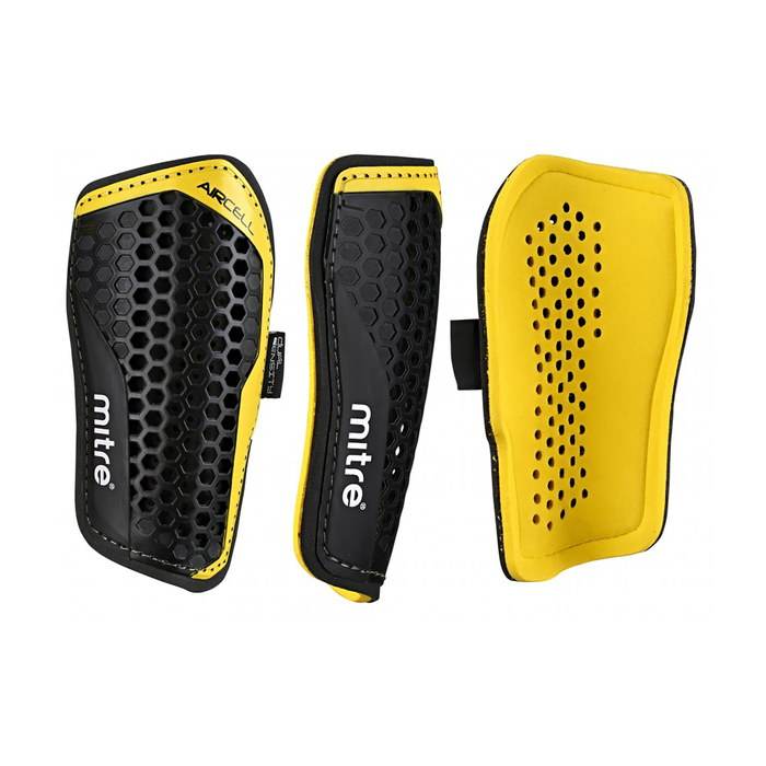 Щитки футбольные MITRE Aircell Pro без голеностопа M
