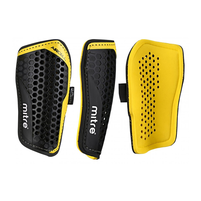Щитки футбольные MITRE Aircell Pro без голеностопа L