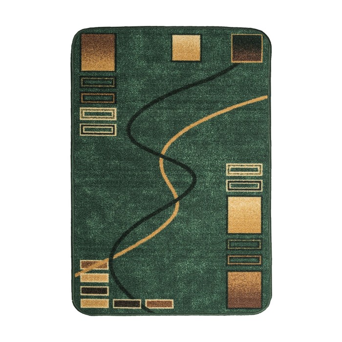 Ковер Тайна 761 100х120 см, фелт, полиамид, 220 гр/м