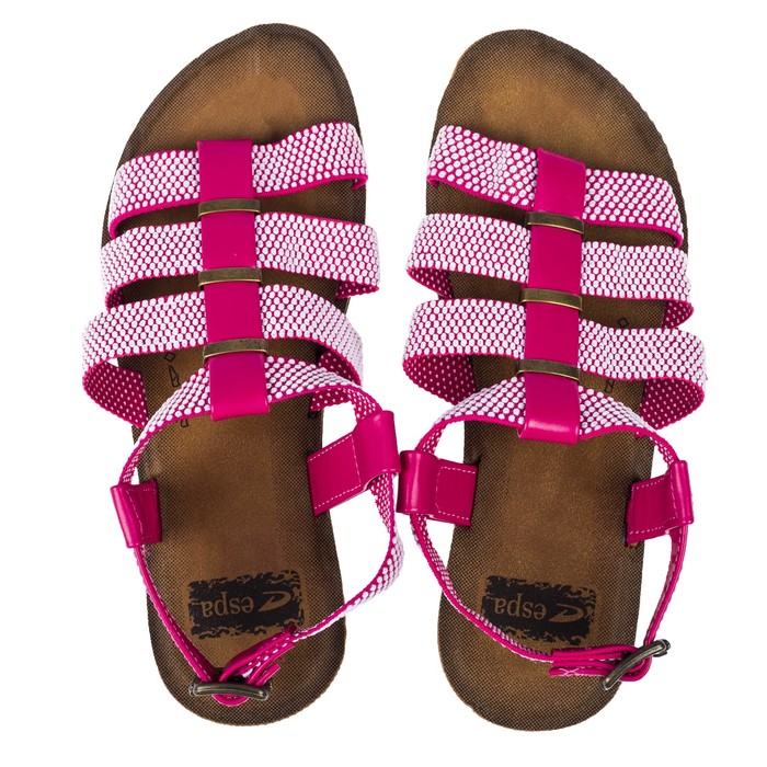 Сандалии женские арт. EAW20254-16, цвет розовый, размер 41