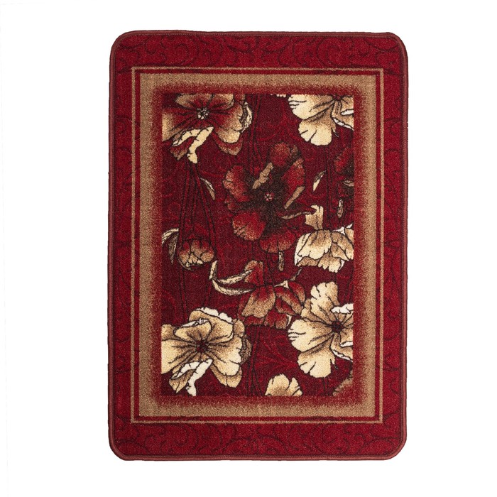 Ковер Маки 731 70х100 см, фелт, полиамид, 220 гр/м