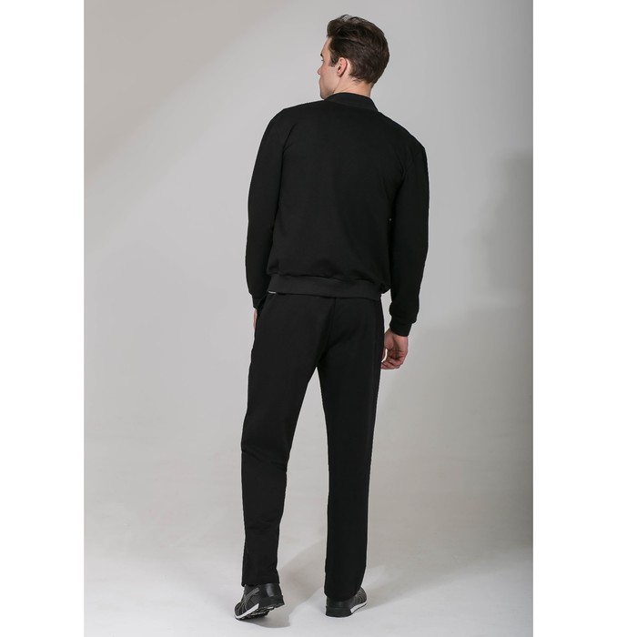 Костюм спортивный мужской MINAKU, размер 48, цвет чёрный