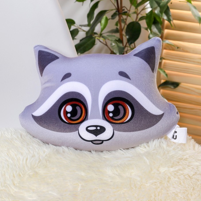 Подушка-игрушка антистресс "Енот"