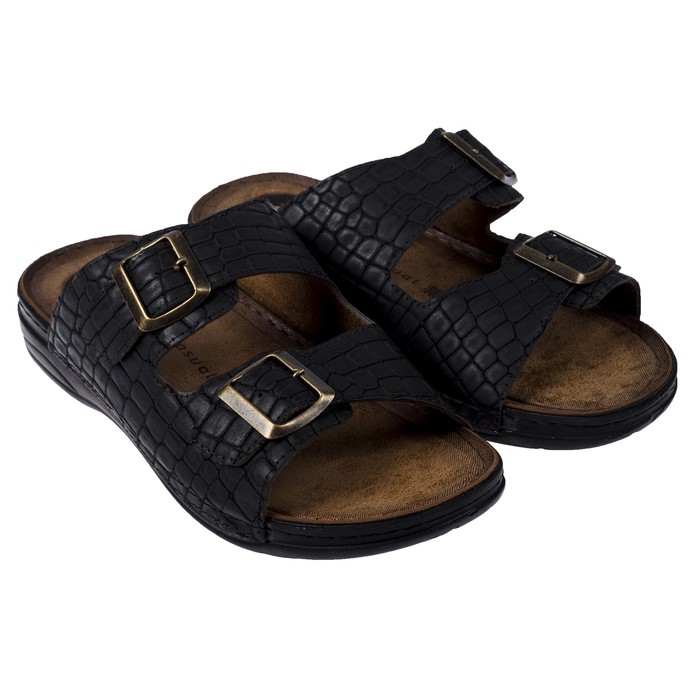 Туфли летние открытые мужские арт. LAM20342-01, цвет серый, размер 44