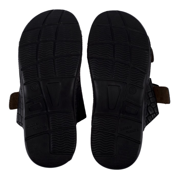 Туфли летние открытые мужские арт. LAM20342-01, цвет серый, размер 44