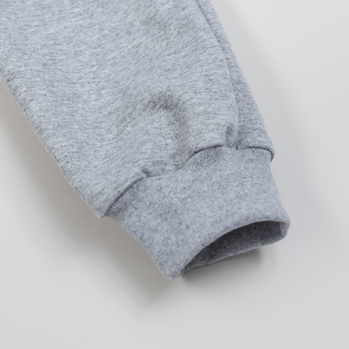 Брюки для мальчика MINAKU "Динозавры", рост 110-116 см, цвет серый