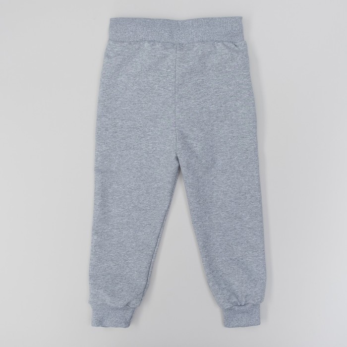 Брюки для мальчика MINAKU "Динозавры", рост 146-152 см, цвет серый