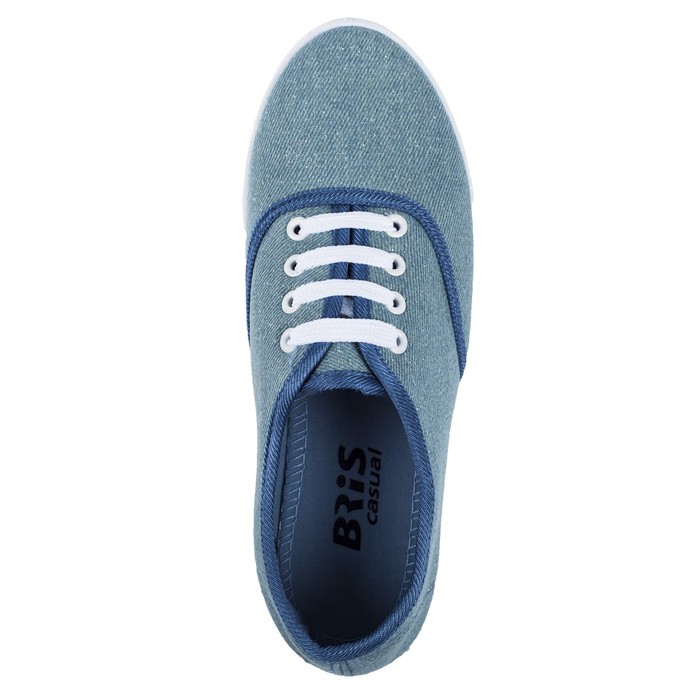 Кеды женские арт. LKW00038-10 , цвет голубой, размер 40