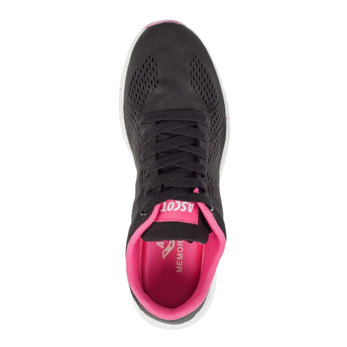 Кроссовки ASCOT ExtaLight арт. SJ 3098-02 (чёрный/розовый) (р. 38)