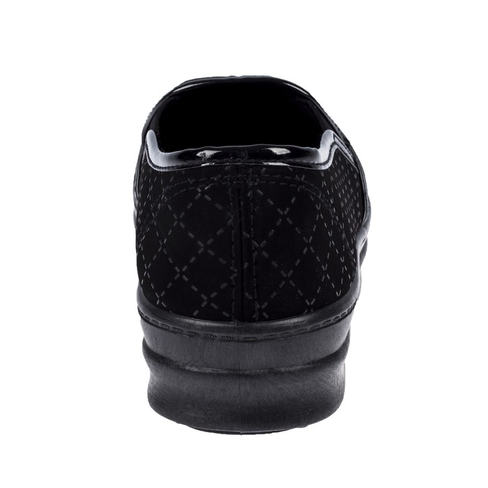 Слипоны женские арт. LKW40198-01, цвет чёрный, размер 37