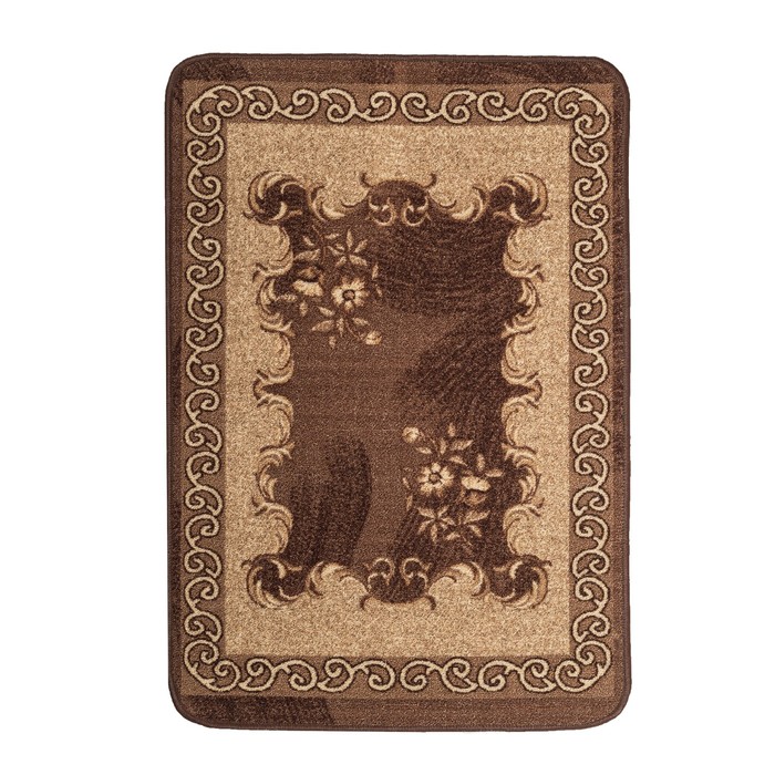 Ковер Роза 772 100х150 см, фелт, полиамид, 220 гр/м