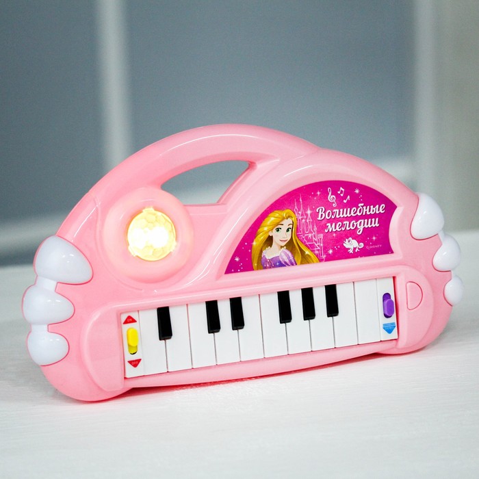 Синтезатор "Волшебные мелодии", Принцессы, 10 мелодий, световые эффекты