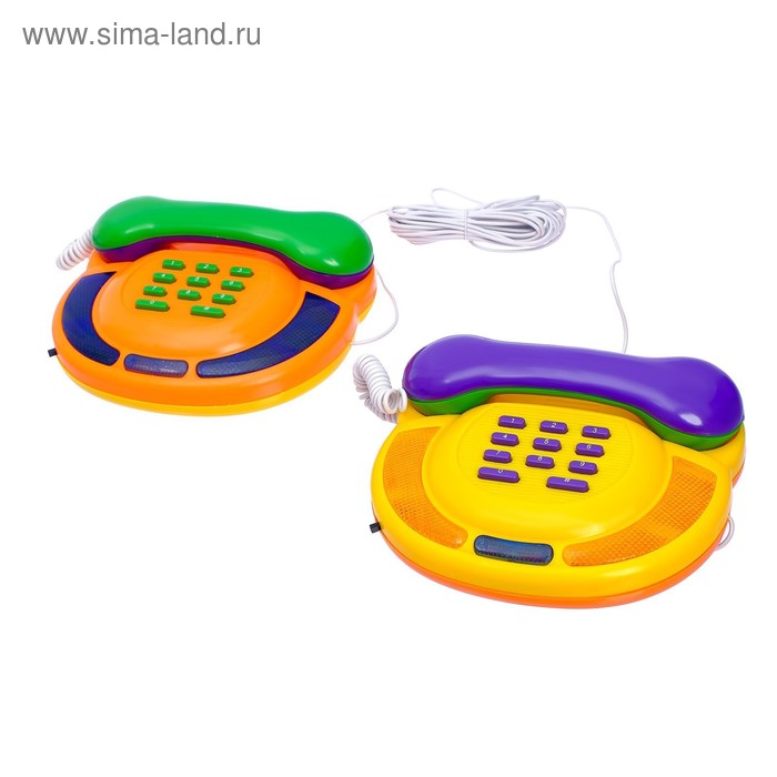 

Телефон «Весёлые игры», в наборе 2 телефона