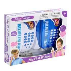 Телефон «Давай поговорим», в наборе 2 телефона, МИКС от Сима-ленд