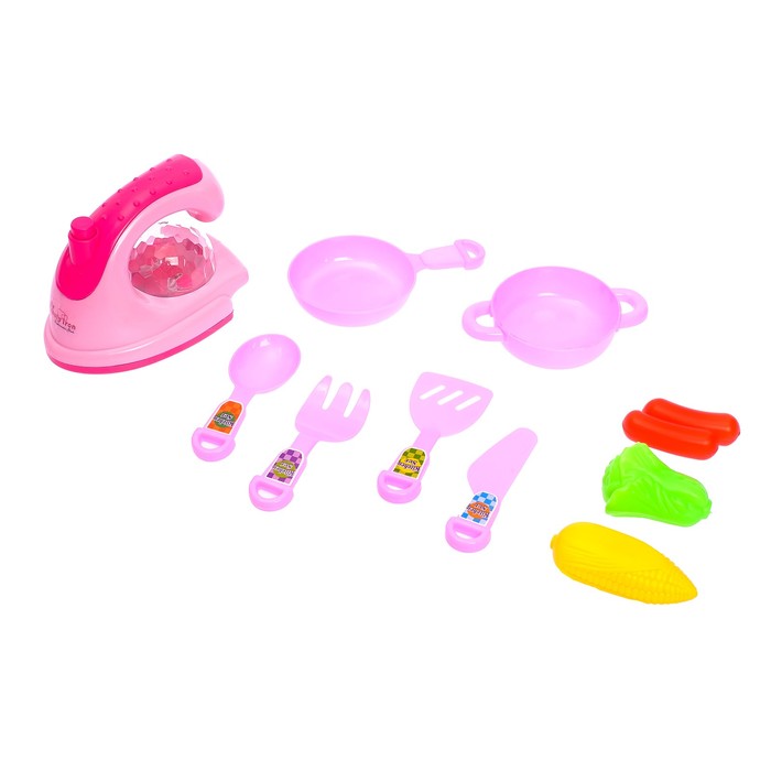 Игровой модуль "Мамина помощница": кухня, гладильная доска, утюг