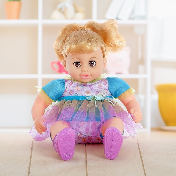 Кукла модная "Лиза" в платье, МИКС