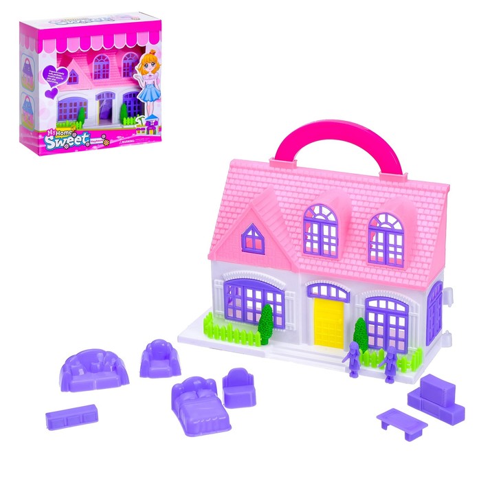 Дом для кукол "Милый дом" с аксессуарами