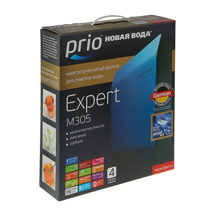 Водоочиститель Prio "Новая Вода" Expert M305, с краном