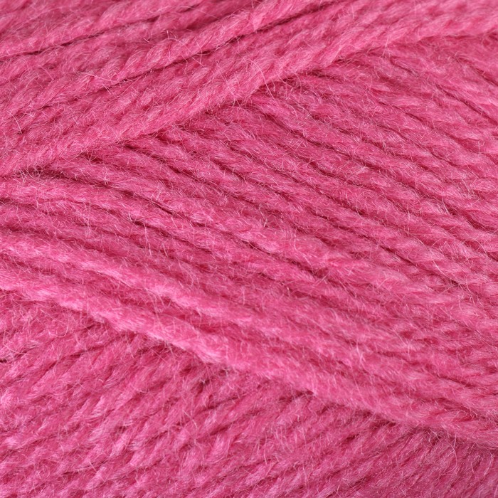Пряжа "Alaska" 15% вербл.шерсть, 25% шерсть, 60% акрил 204м/100гр (7107 т. розовый)