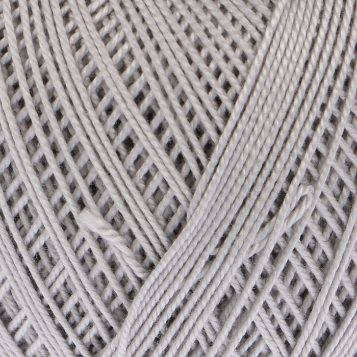 Пряжа "Lily" 100% хлопок 225м/50гр (4920 св. серый)
