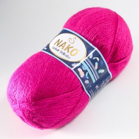 

Пряжа "Mohair delicate" 40% мохер,60% акрил 500м/100гр (6141 яр. розовый)