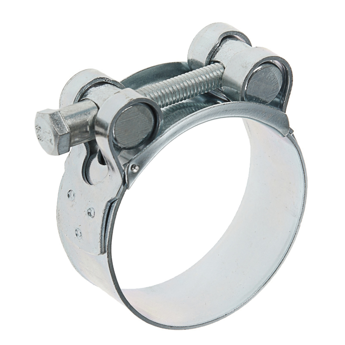 Силовой хомут NN, диаметр 48-51 мм, оцинкованный