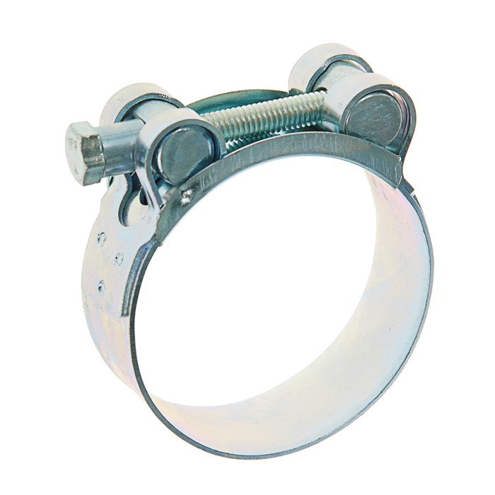 Силовой хомут NN, диаметр 52-55 мм, оцинкованный