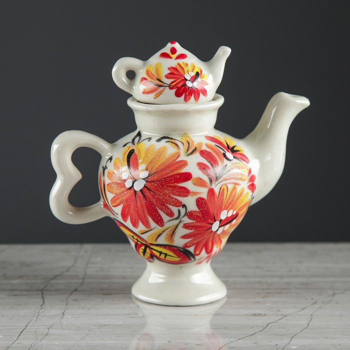 Чайник заварочный "Самовар", малый, осень, 0,1 л