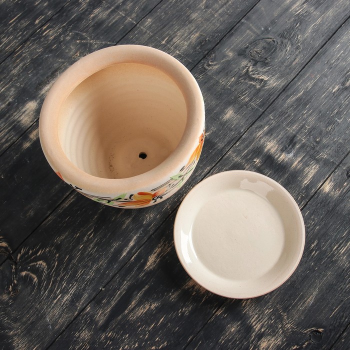 Набор кашпо "Лилия", 4 шт.