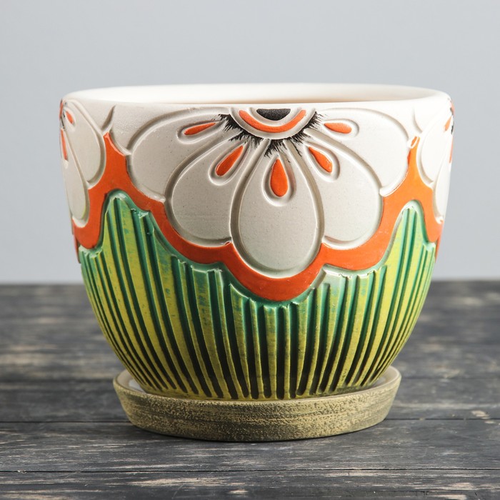 Набор кашпо "Жасмин", 4 шт.