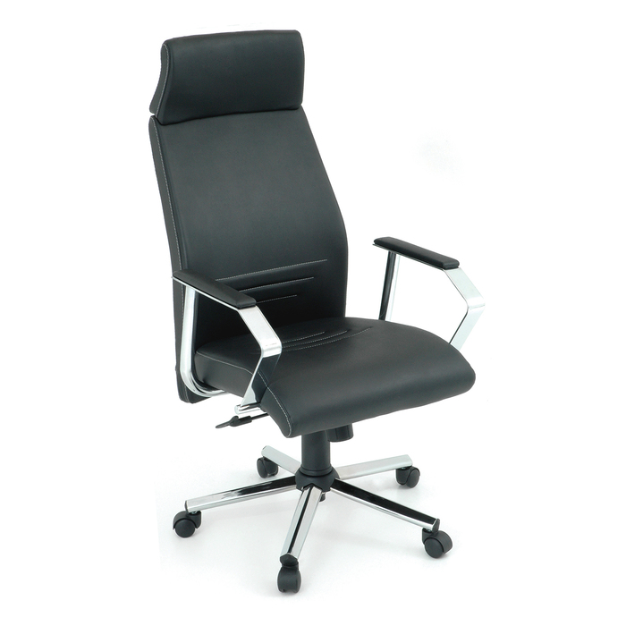 Кресло руководителя Актив АК-01, чёрное