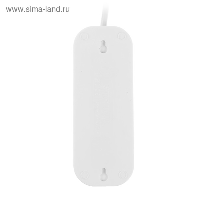 

Удлинитель Smartbuy, 3 розетки, 7 м, 16 А, 3500 Вт, ПВС 3х1 мм2, с з/к, белый
