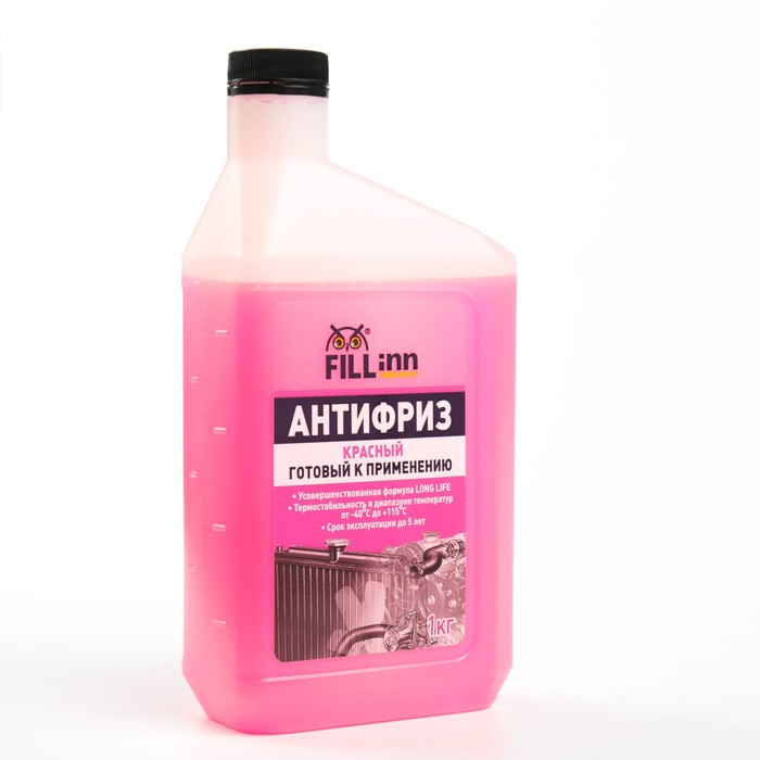 Антифриз готовый красный FILL INN G12, 1 кг