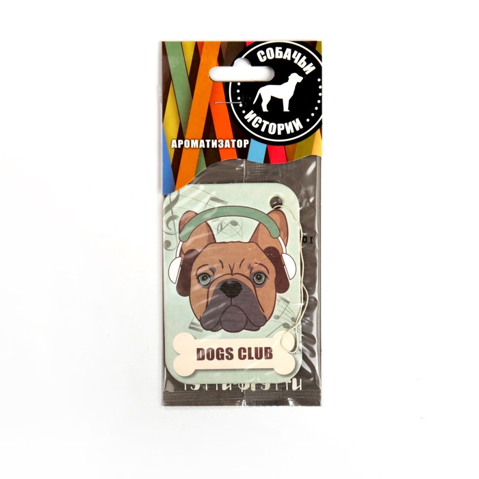 Ароматизатор воздуха подвесной, картонный "Собачьи истории" Тутти-фрутти