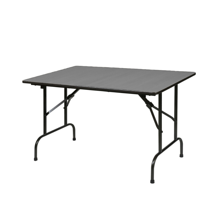 Складной стол "Лидер 1", 900х600 мм, ножки чёрные, столешница венге