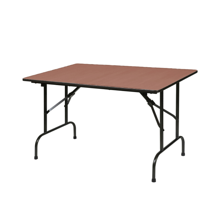 Складной стол "Лидер 1", 1500х800 мм, ножки чёрные, столешница орех