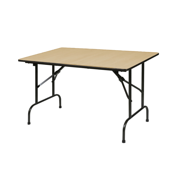 Складной стол "Лидер 1", 1500х900 мм, ножки чёрные, столешница бук