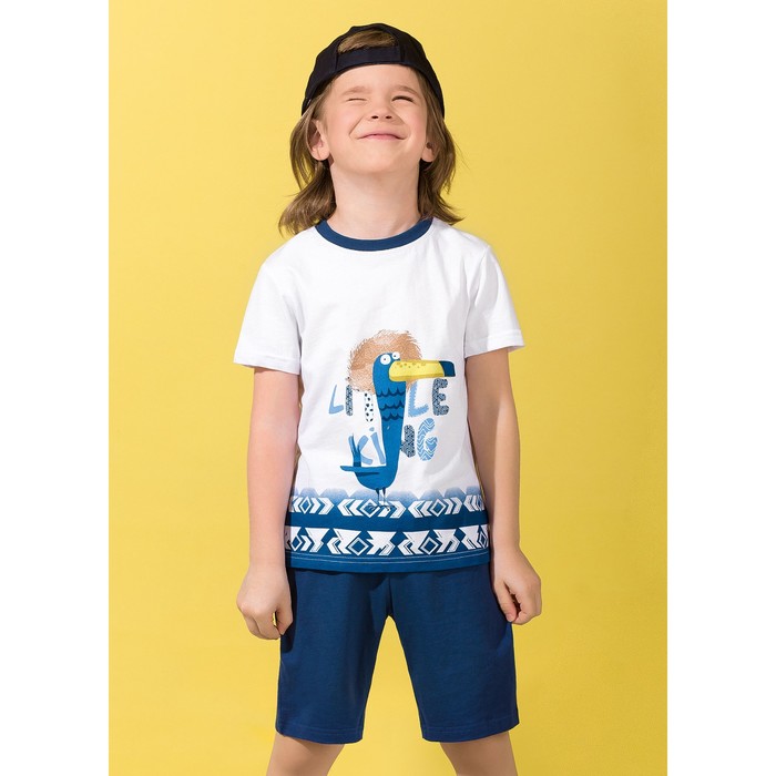 Комплект для мальчика, рост 86 см, цвет белый