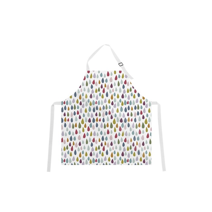 Фартук "Разноцветные капли", размер 68х65 см, оксфорд